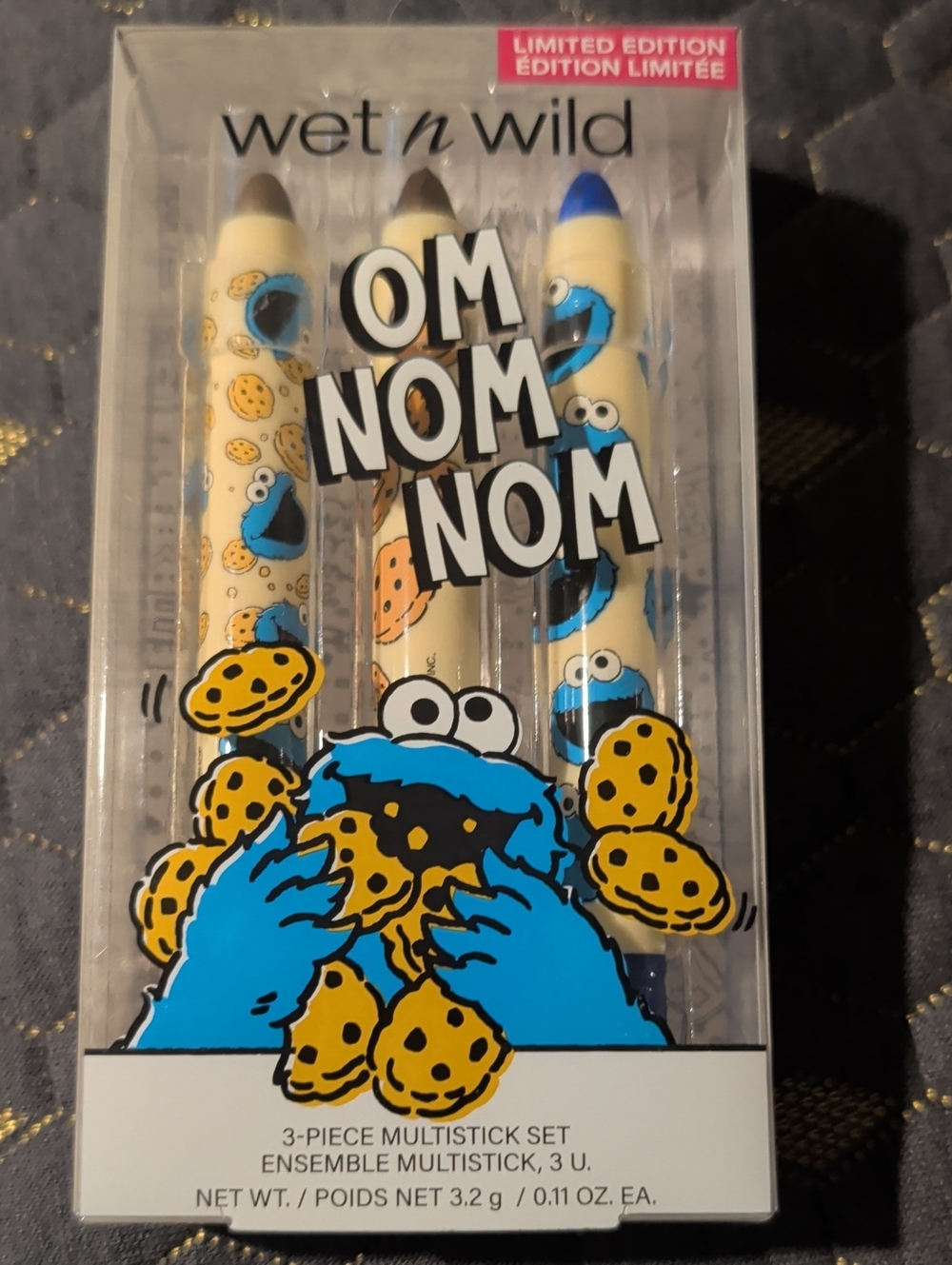 wet n wild Om Nom Nom Multistick Set - Blue & Cream
